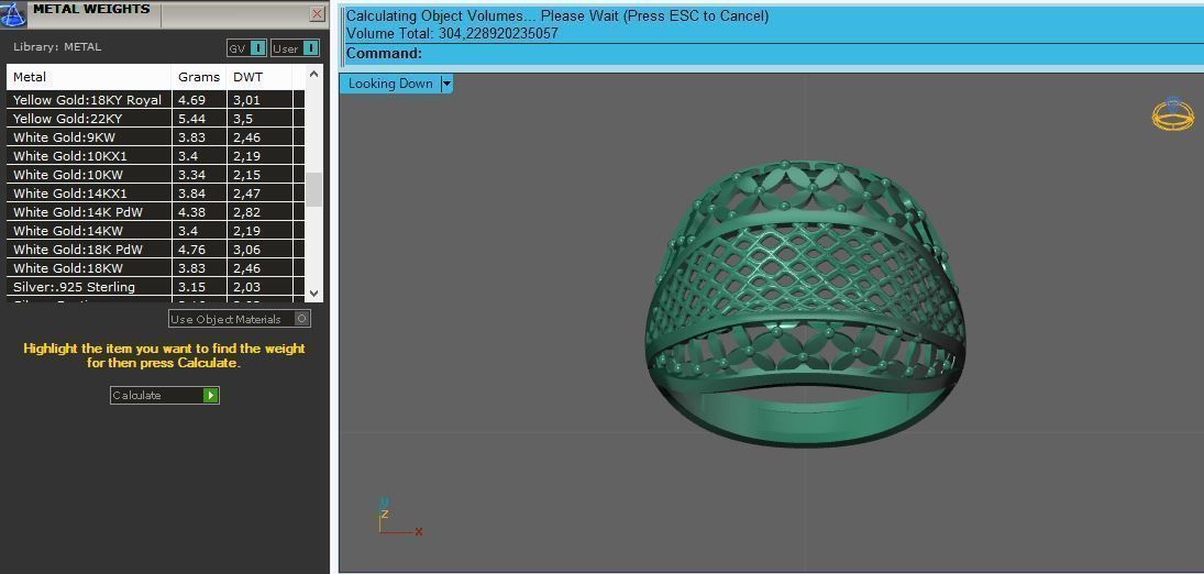 Plain Ring Women Ready STL 3DM Models Womens Rings 3D models 3D print model_5