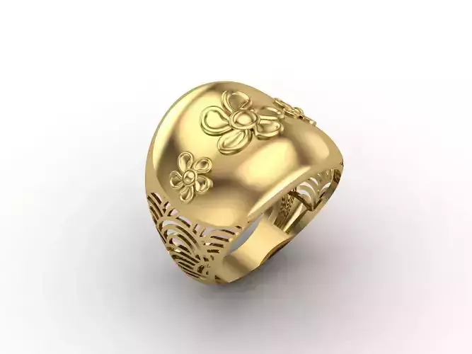 Plain Ring Women Ready STL 3DM Models Womens Rings 3D models