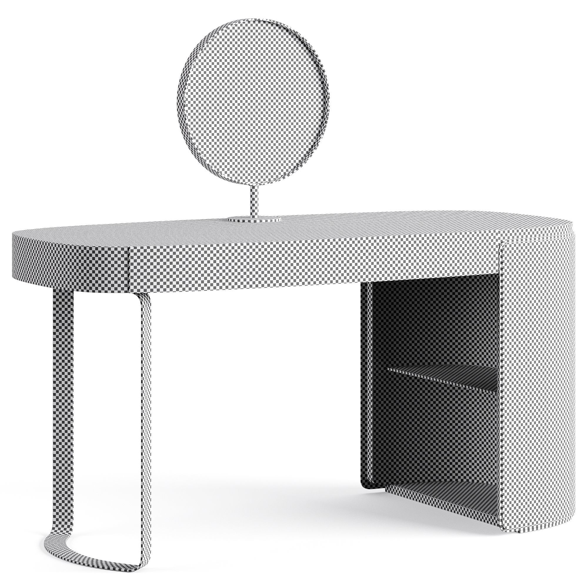 LuxLucia Casa EDGE 2023 Dressing Table Low-poly 3D model_6