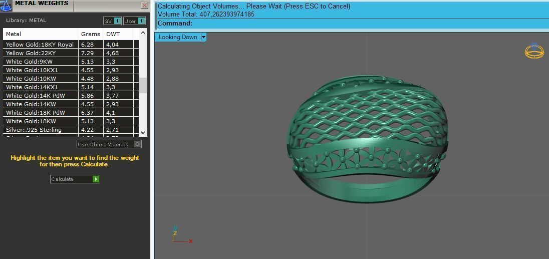 Plain Ring Women Ready STL 3DM Models Womens Rings 3D models 3D print model_5