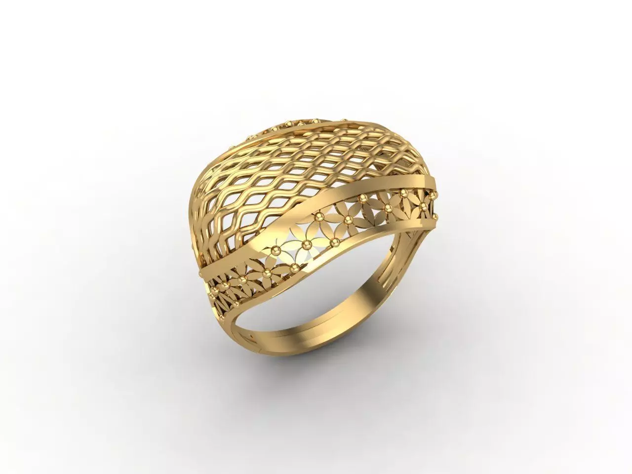 Plain Ring Women Ready STL 3DM Models Womens Rings 3D models 3D print model_0