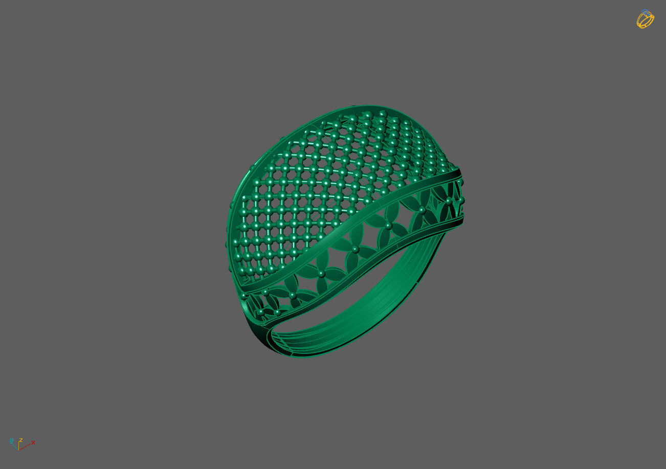 Plain Ring Women Ready STL 3DM Models Womens Rings 3D models 3D print model_1