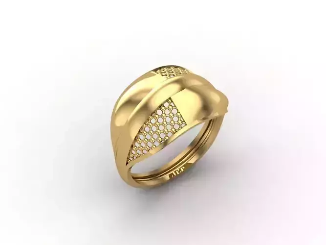 Plain Ring Women Ready STL 3DM Models Womens Rings 3D models