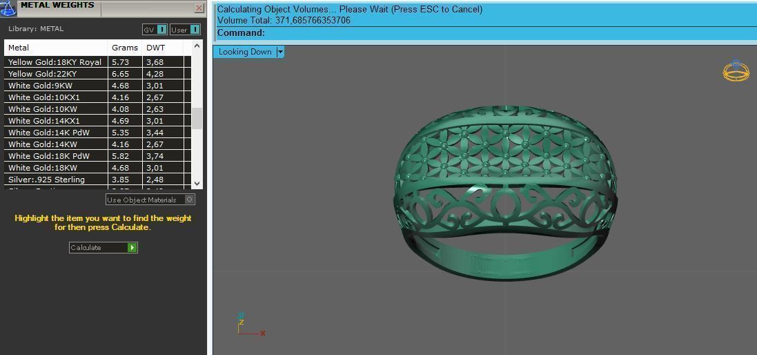 Plain Ring Women Ready STL 3DM Models Womens Rings 3D models 3D print model_5