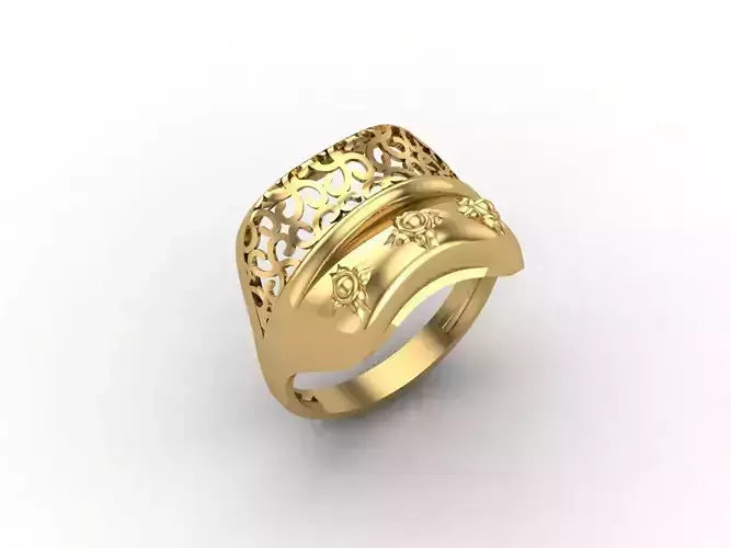 Plain Ring Women Ready STL 3DM Models Womens Rings 3D models