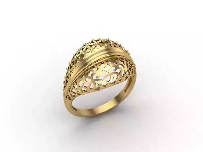 Plain Ring Women Ready STL 3DM Models Womens Rings 3D models