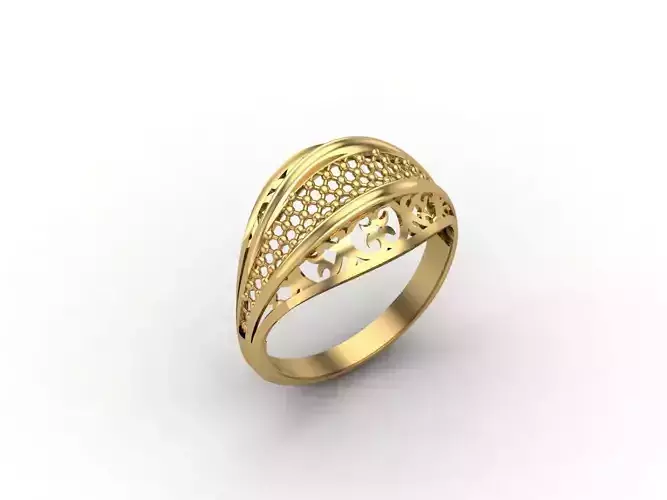 Plain Ring Women Ready STL 3DM Models Womens Rings 3D models