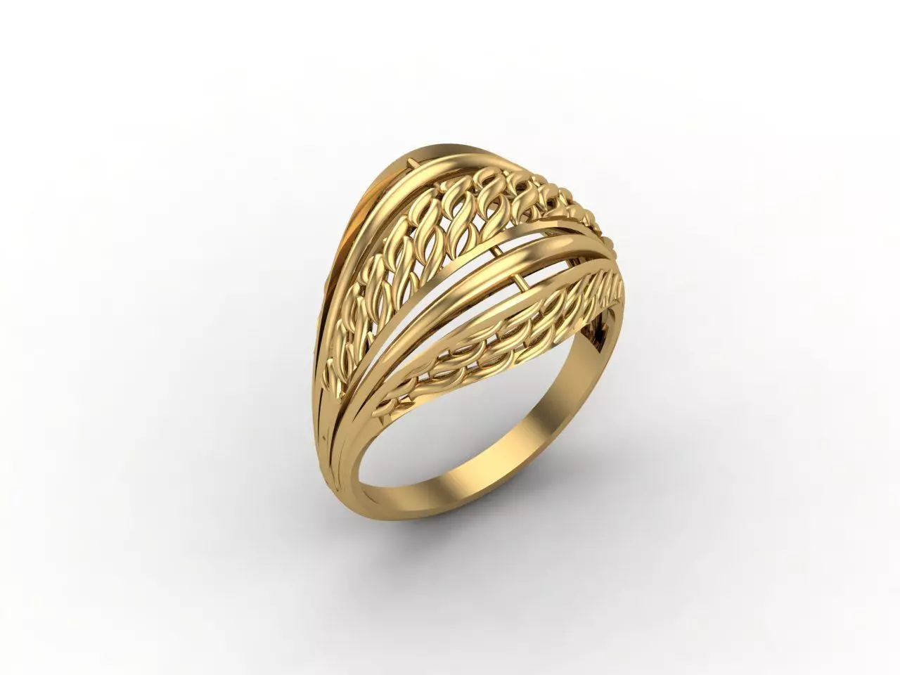 Plain Ring Women Ready STL 3DM Models Womens Rings 3D models 3D print model_0
