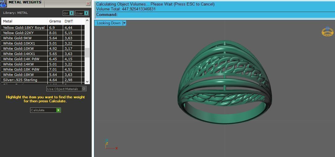 Plain Ring Women Ready STL 3DM Models Womens Rings 3D models 3D print model_5