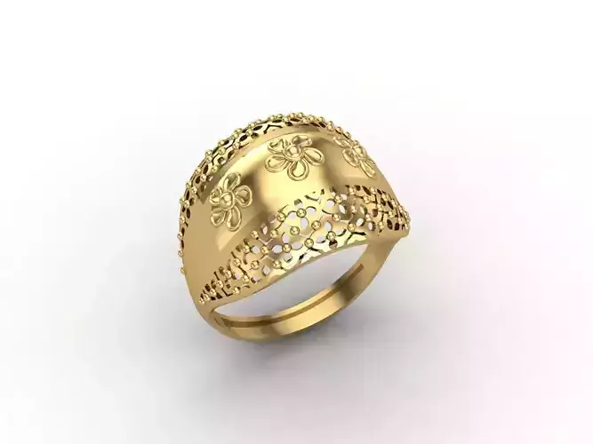 Plain Ring Women Ready STL 3DM Models Womens Rings 3D models