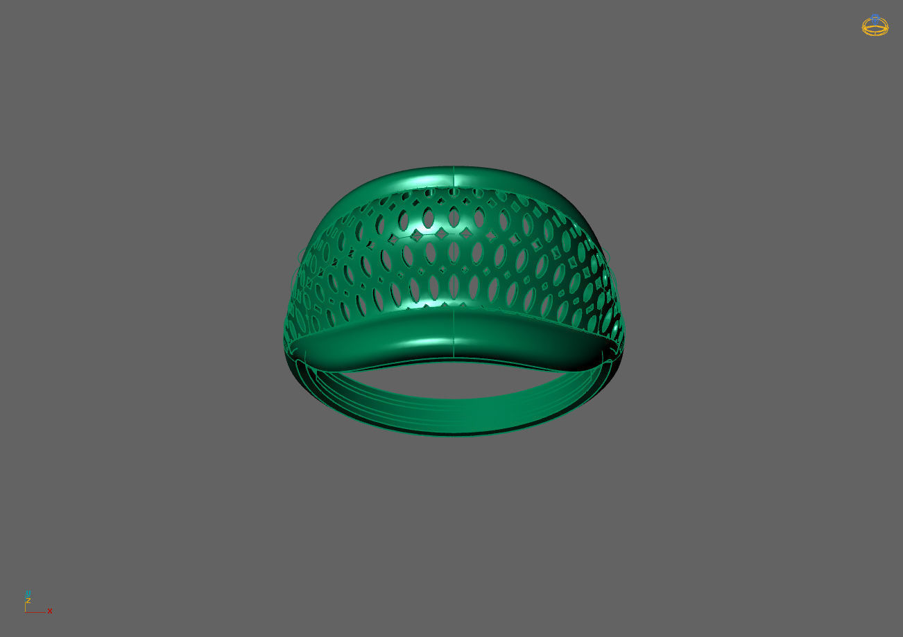 Plain Ring Women Ready STL 3DM Models Womens Rings 3D models 3D print model_2