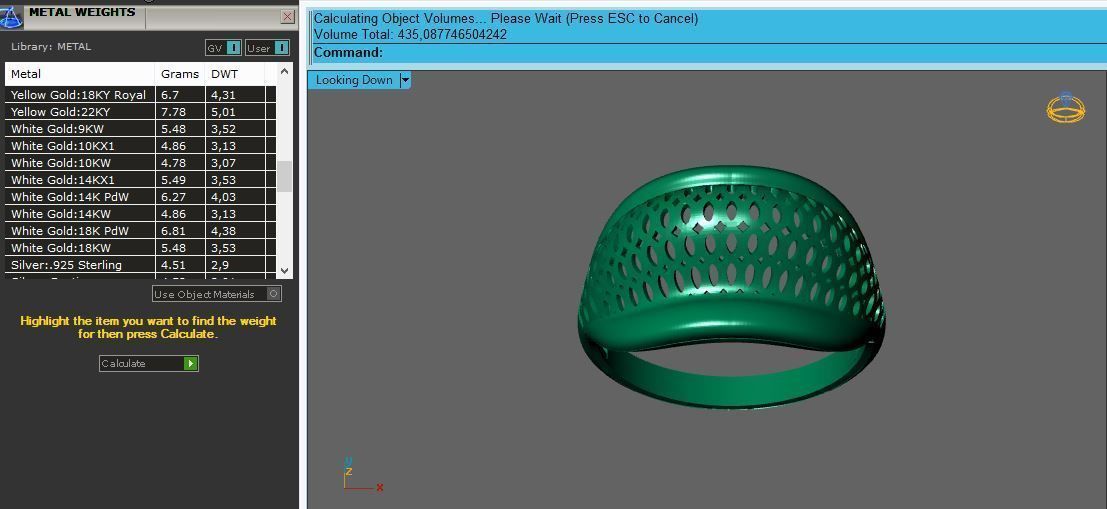 Plain Ring Women Ready STL 3DM Models Womens Rings 3D models 3D print model_5