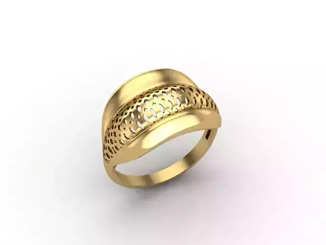 Plain Ring Women Ready STL 3DM Models Womens Rings 3D models