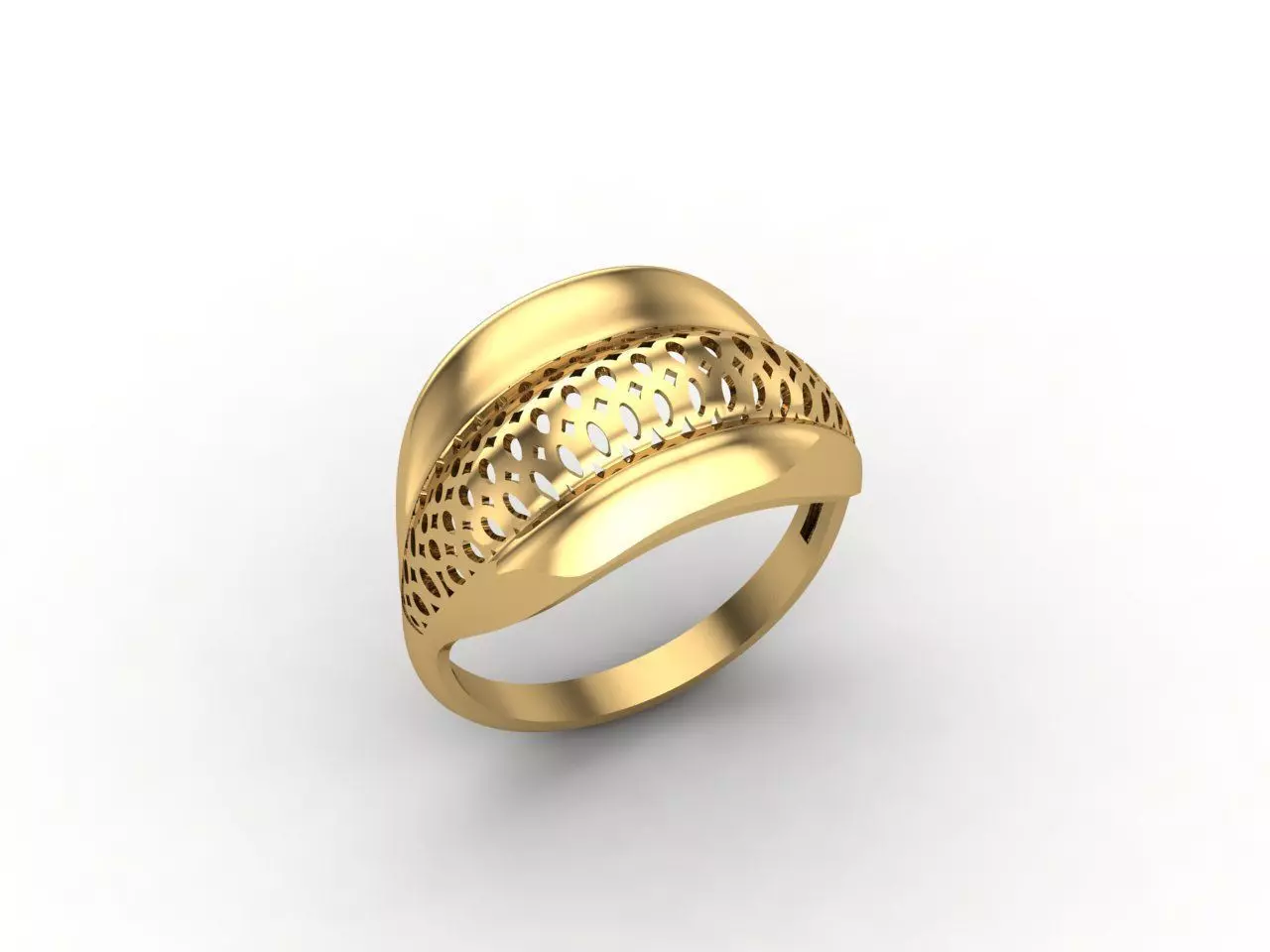 Plain Ring Women Ready STL 3DM Models Womens Rings 3D models 3D print model_0