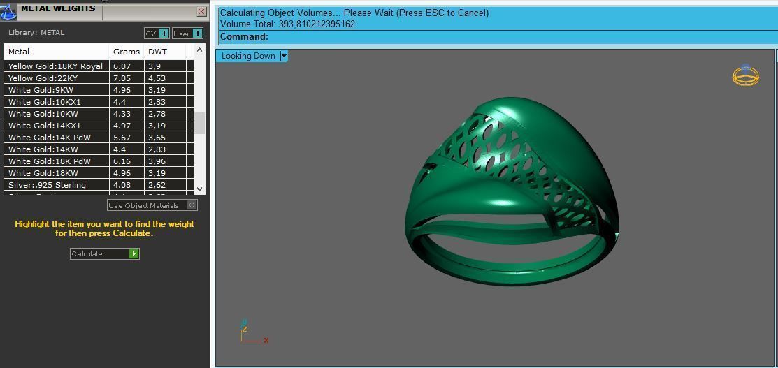 Plain Ring Women Ready STL 3DM Models Womens Rings 3D models 3D print model_5