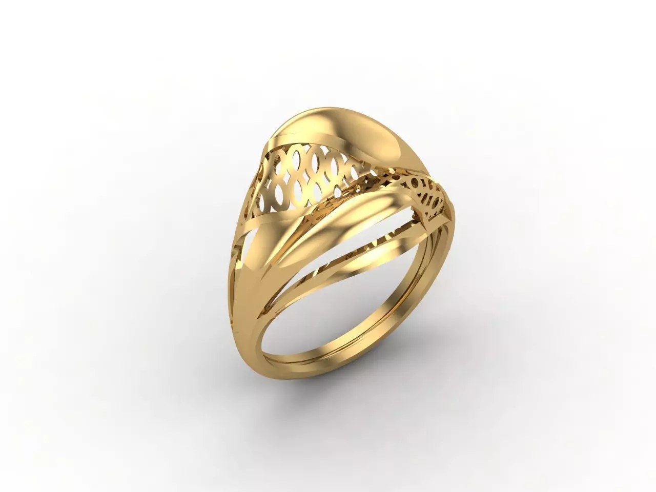 Plain Ring Women Ready STL 3DM Models Womens Rings 3D models 3D print model_0