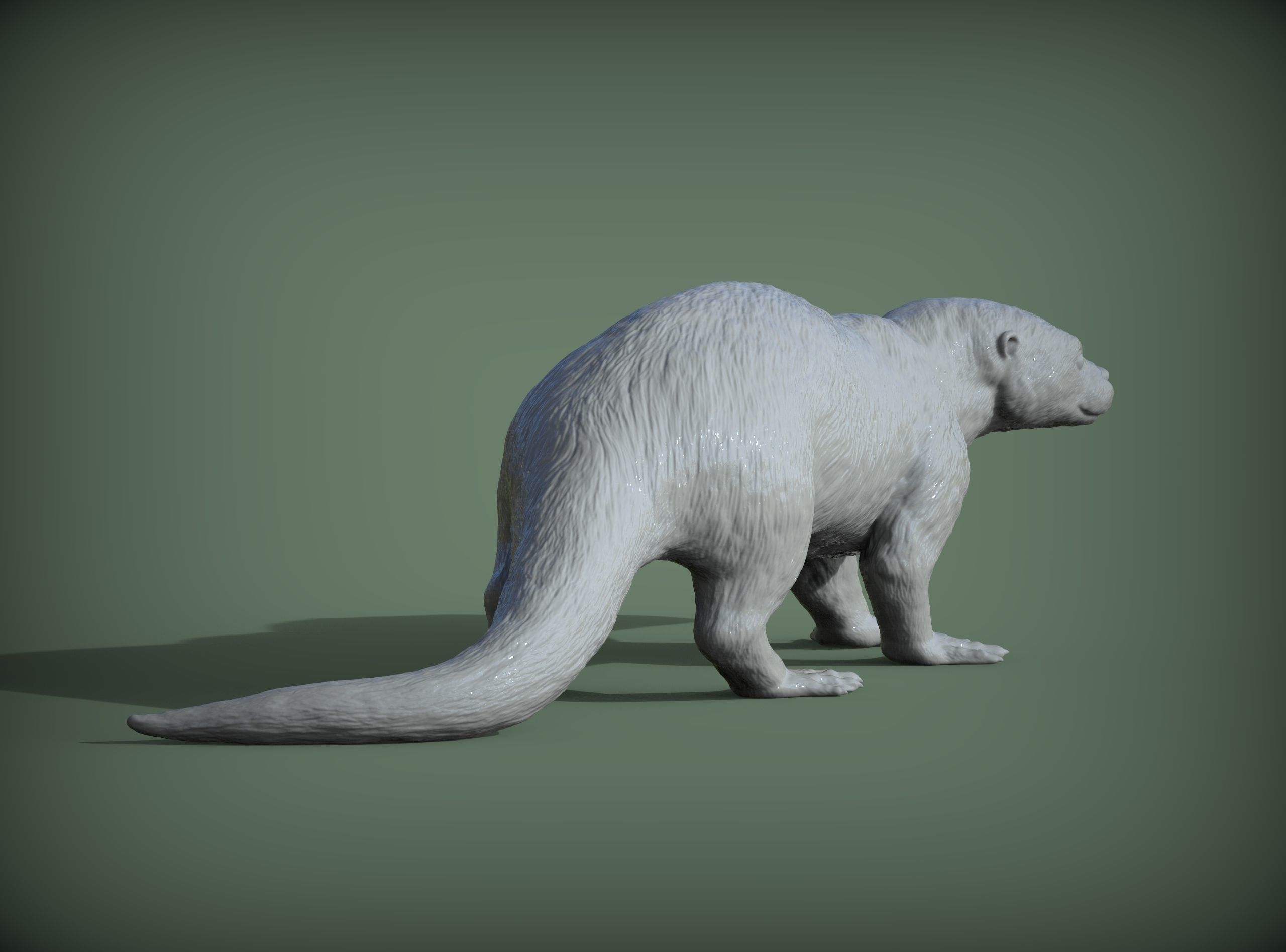 Otter 3D print model_7