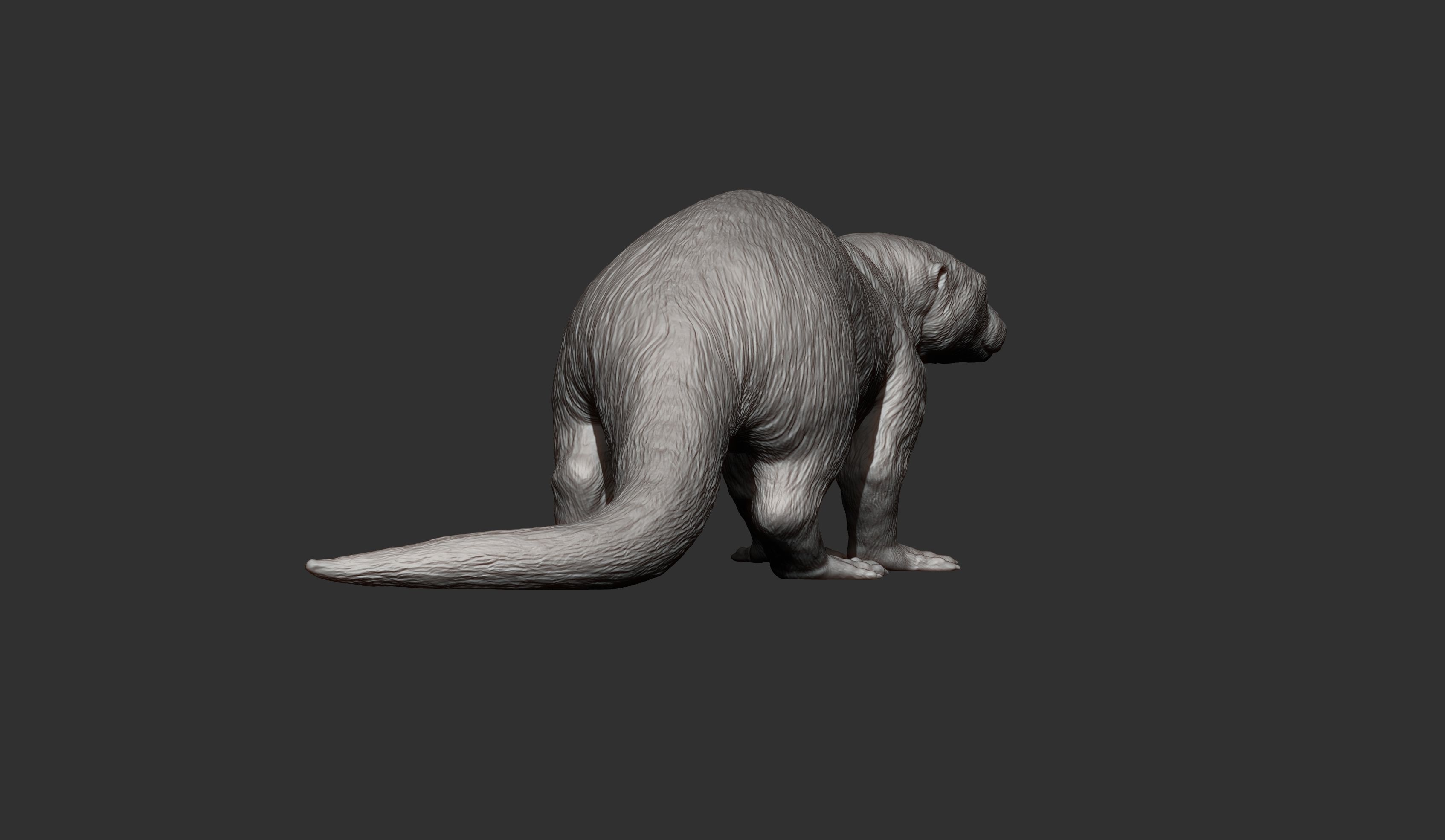 Otter 3D print model_15