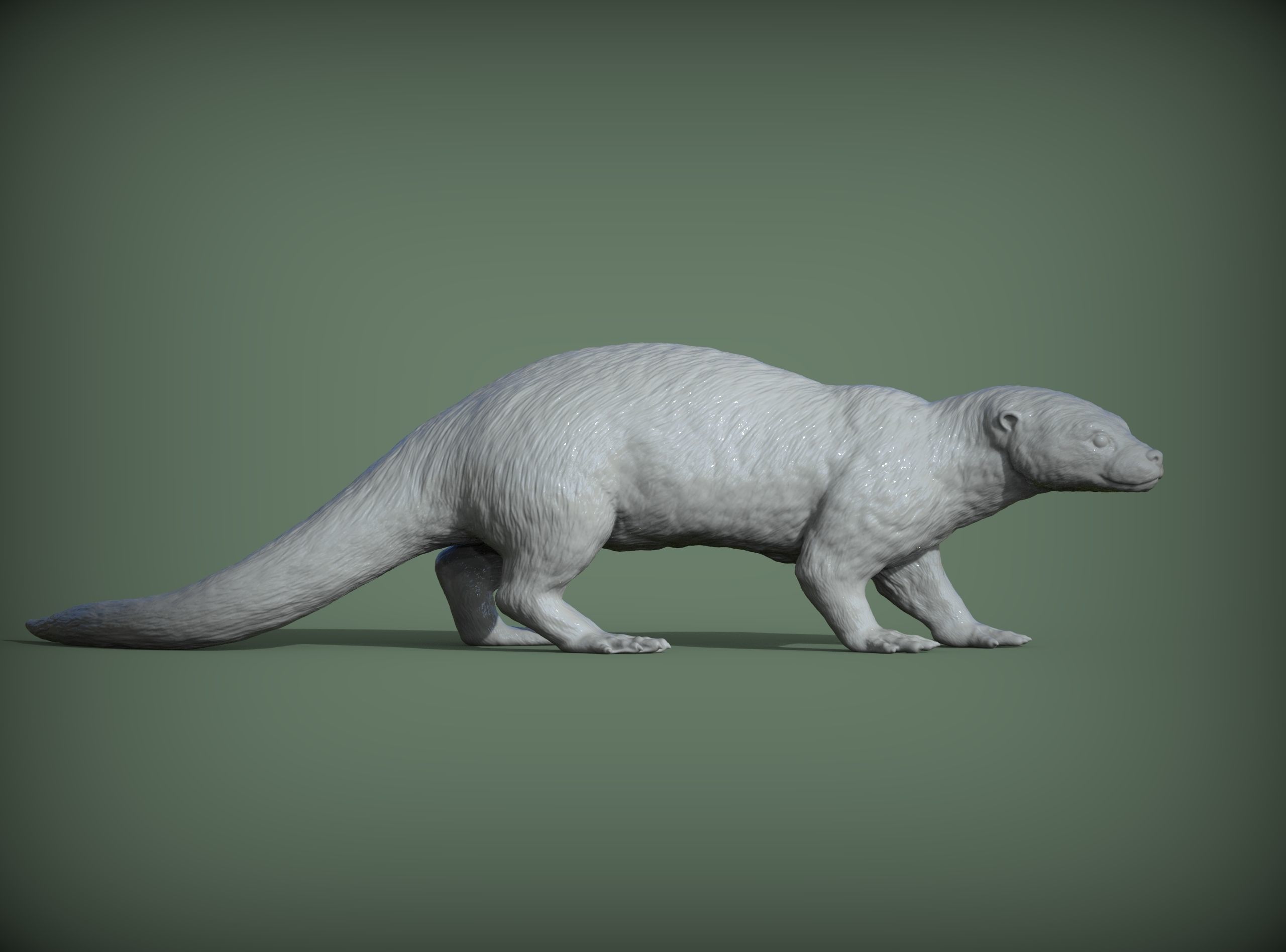 Otter 3D print model_3