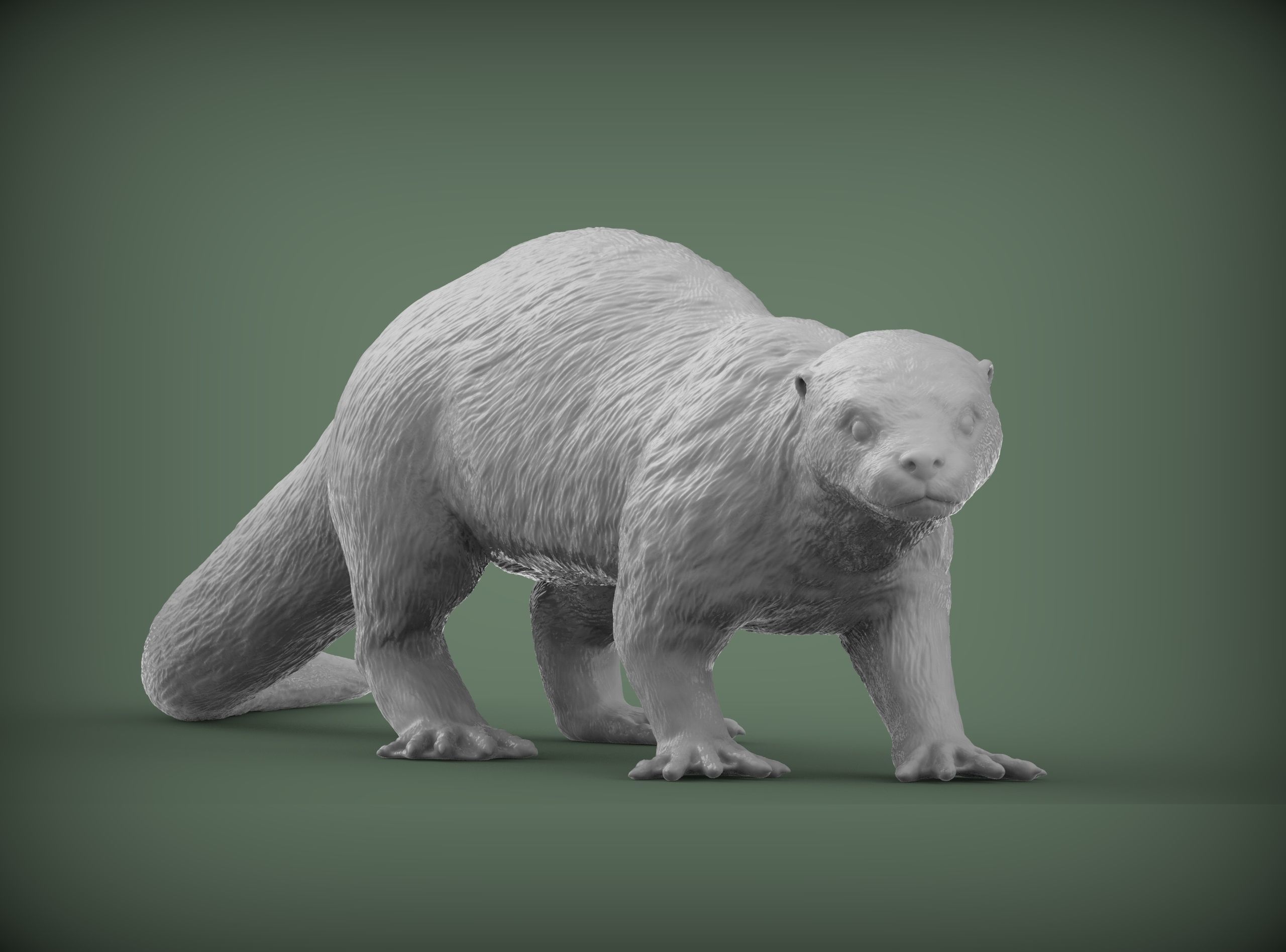 Otter 3D print model_2