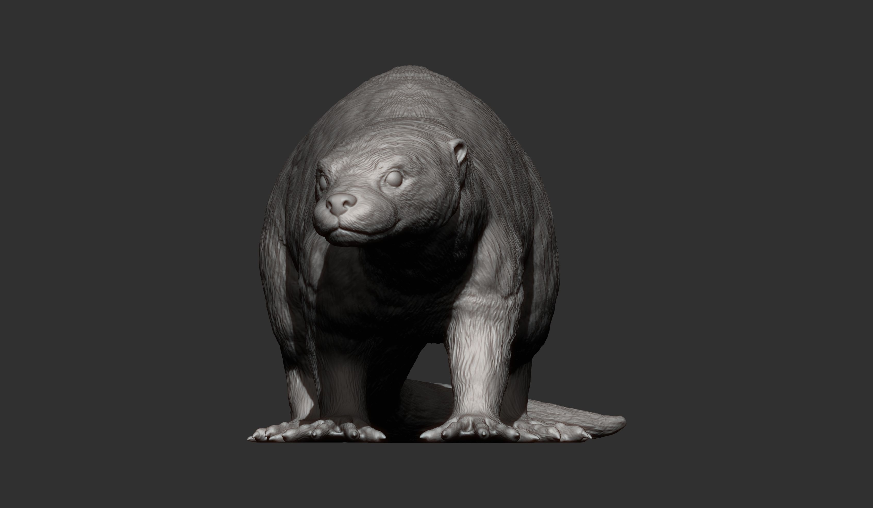 Otter 3D print model_9