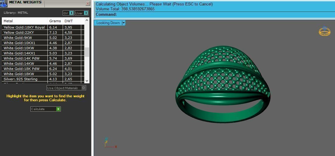 Plain Ring Women Ready STL 3DM Models Womens Rings 3D models 3D print model_5