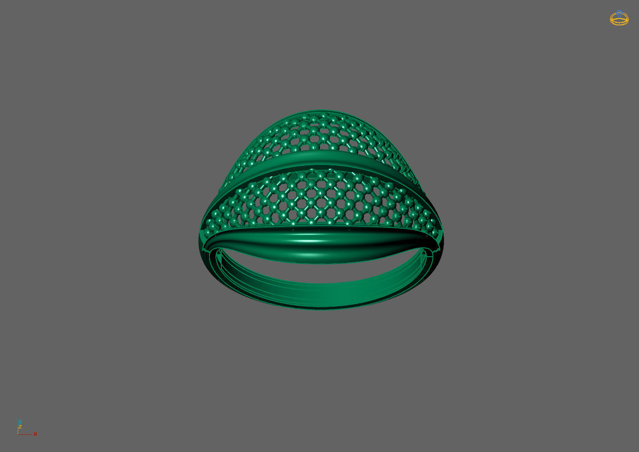 Plain Ring Women Ready STL 3DM Models Womens Rings 3D models 3D print model_2