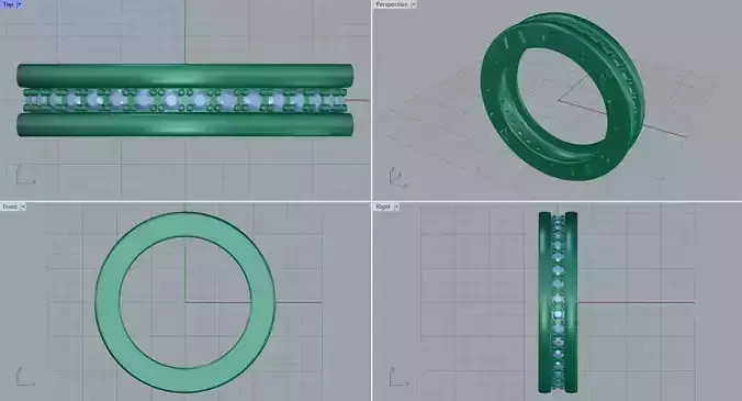 Men ring college ring set diamonds