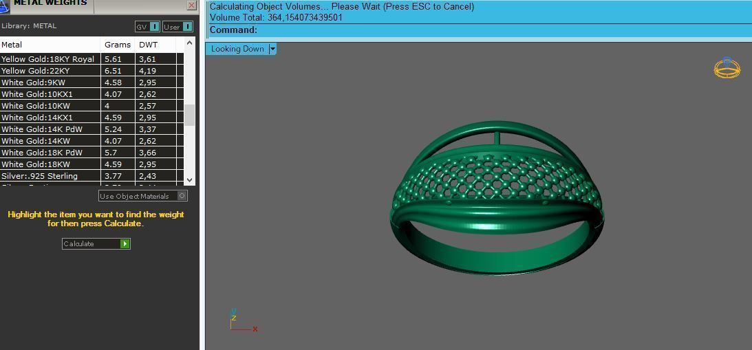 Plain Ring Women Ready STL 3DM Models Womens Rings 3D models 3D print model_5