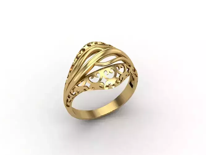 Plain Ring Women Ready STL 3DM Models Womens Rings 3D models