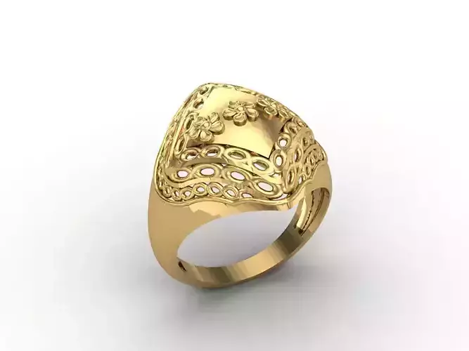 Plain Ring Women Ready STL 3DM Models Womens Rings 3D models