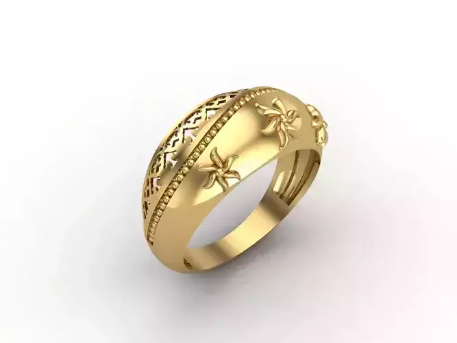 Plain Ring Women Ready STL 3DM Models Womens Rings 3D models