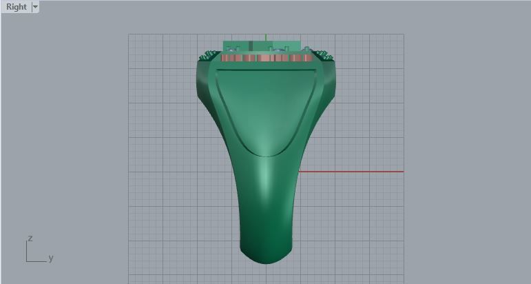 Men ring college ring set diamonds 3D print model_5