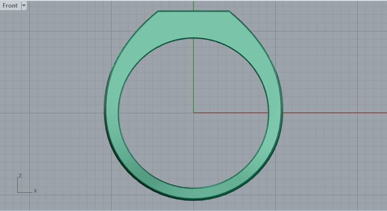 Men ring college ring set diamonds 3D print model_4