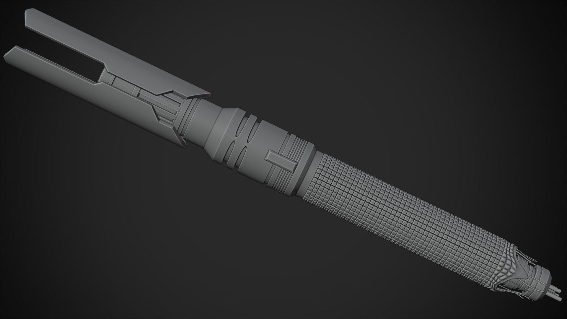 Star Wars Cal Kestis Lightsaber for Cosplay 3D print model_20