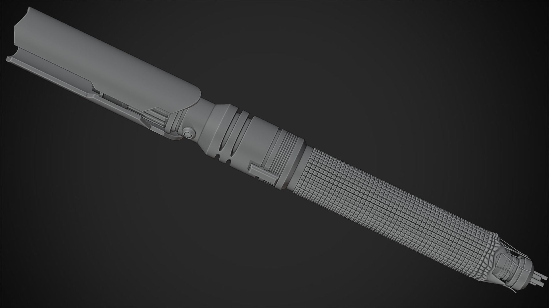 Star Wars Cal Kestis Lightsaber for Cosplay 3D print model_16