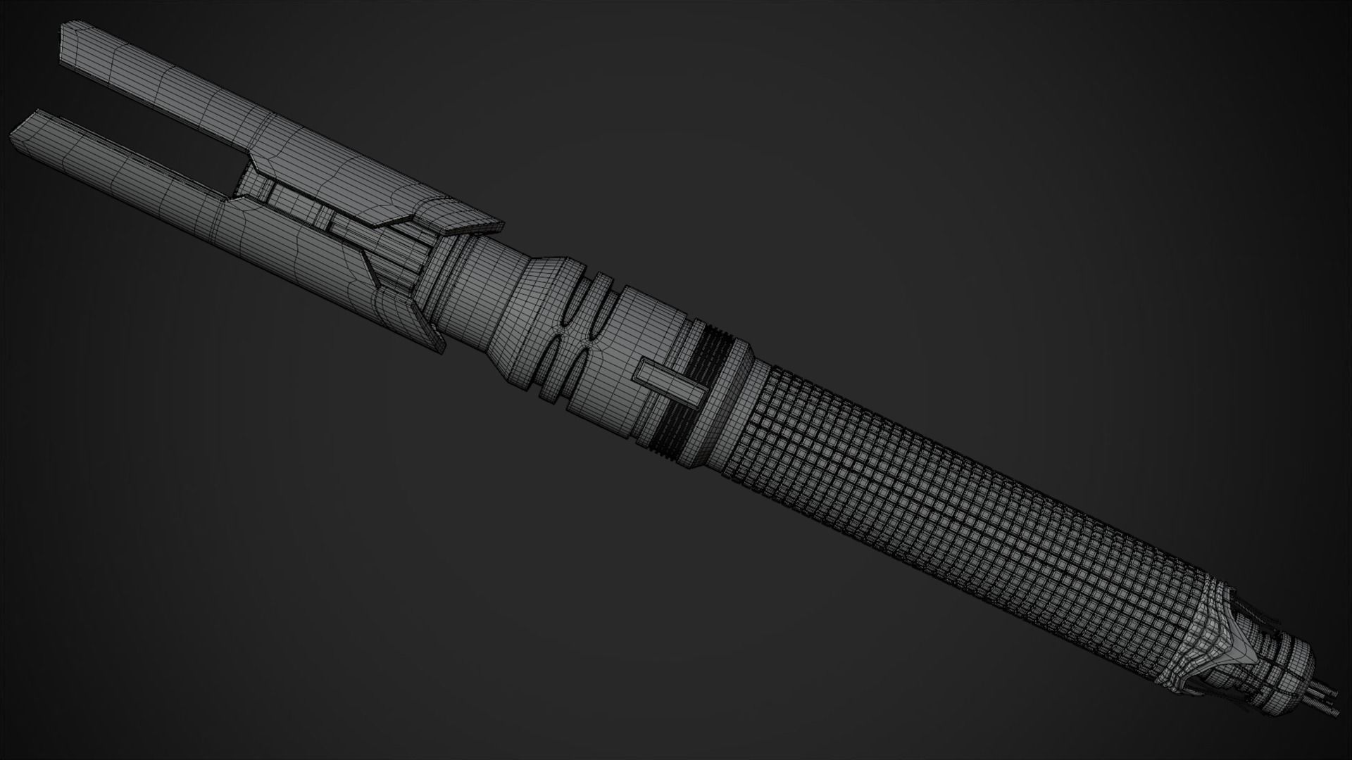 Star Wars Cal Kestis Lightsaber for Cosplay 3D print model_19