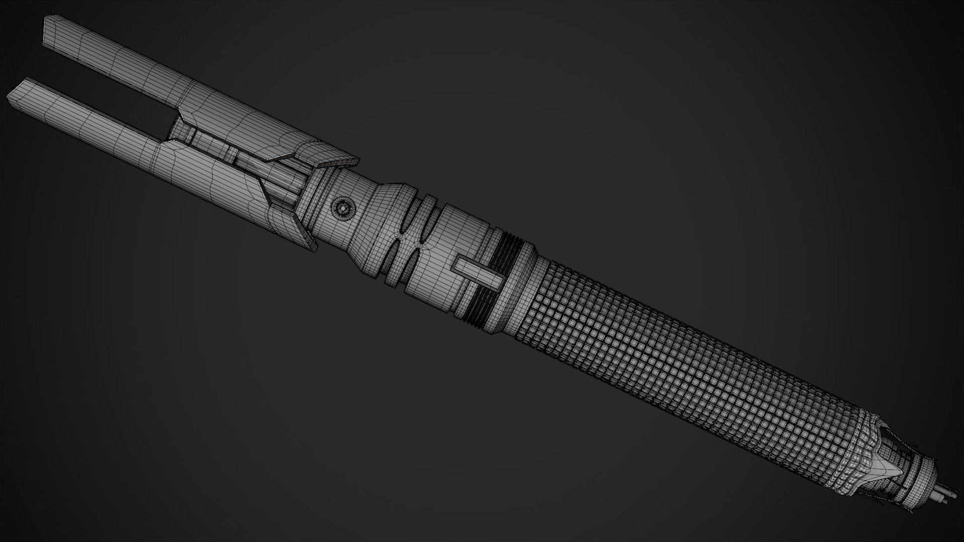 Star Wars Cal Kestis Lightsaber for Cosplay 3D print model_13