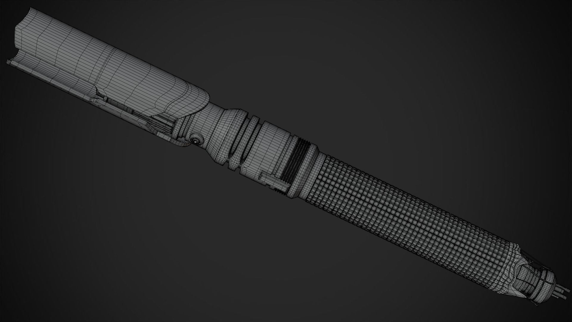 Star Wars Cal Kestis Lightsaber for Cosplay 3D print model_15