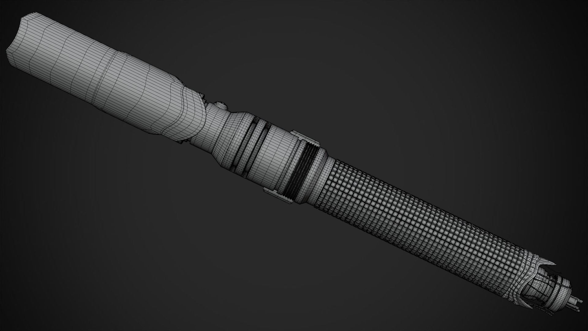 Star Wars Cal Kestis Lightsaber for Cosplay 3D print model_17
