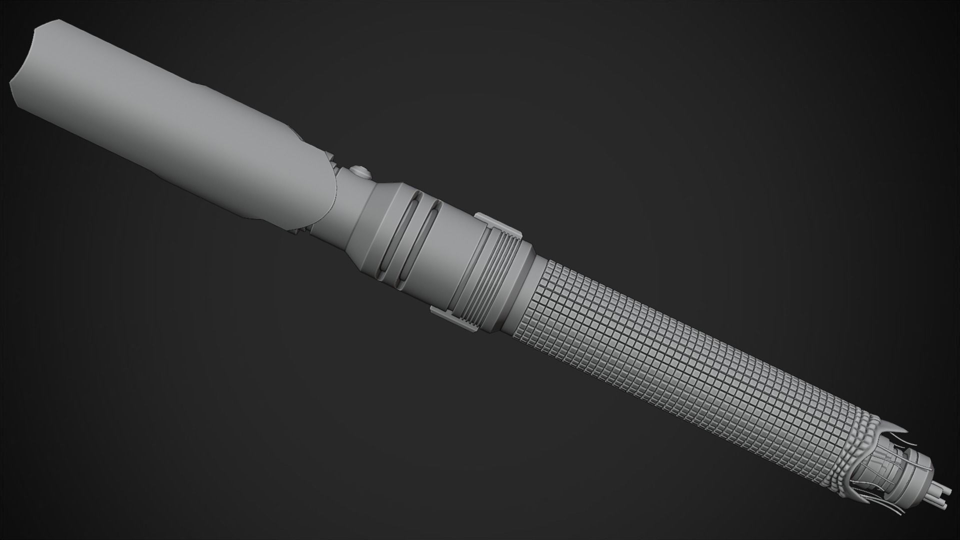 Star Wars Cal Kestis Lightsaber for Cosplay 3D print model_18