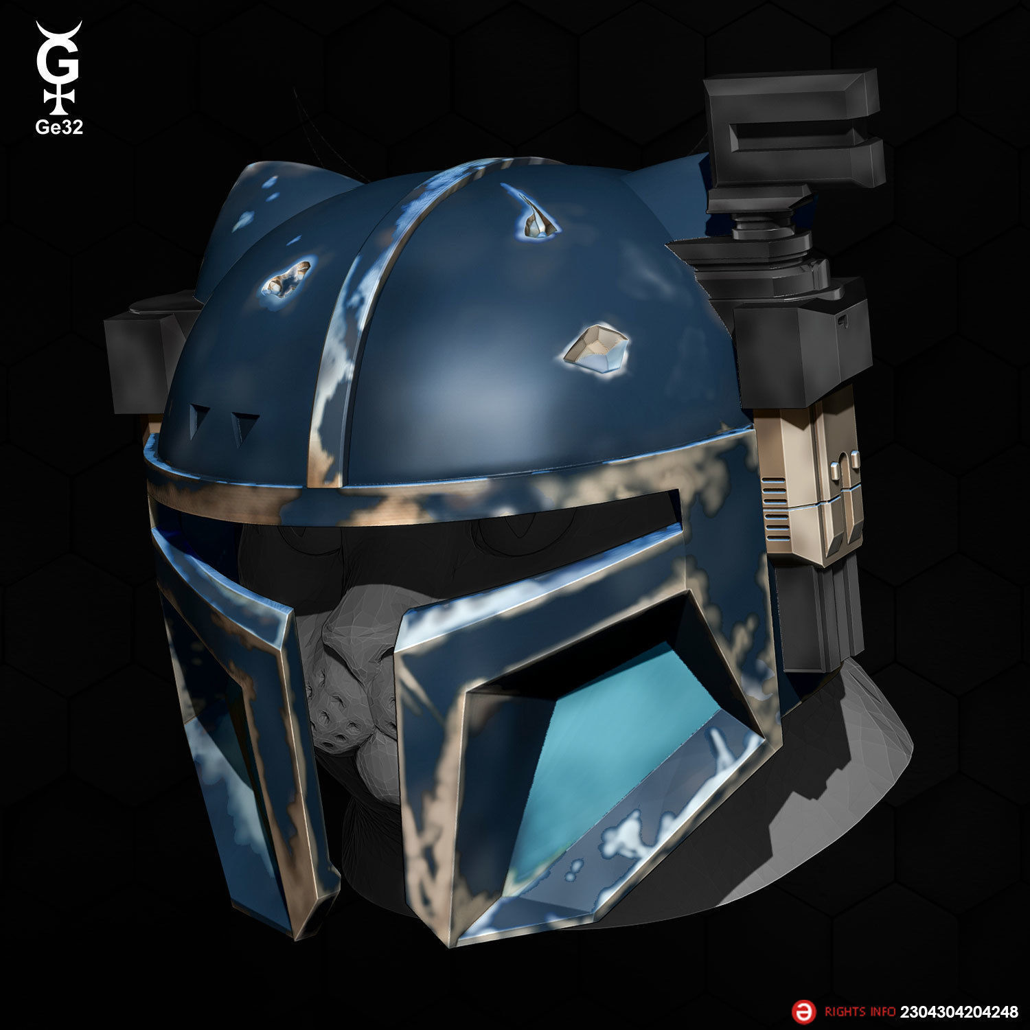 PAZ VIZSLA CAT - HELMET 3D print model_4