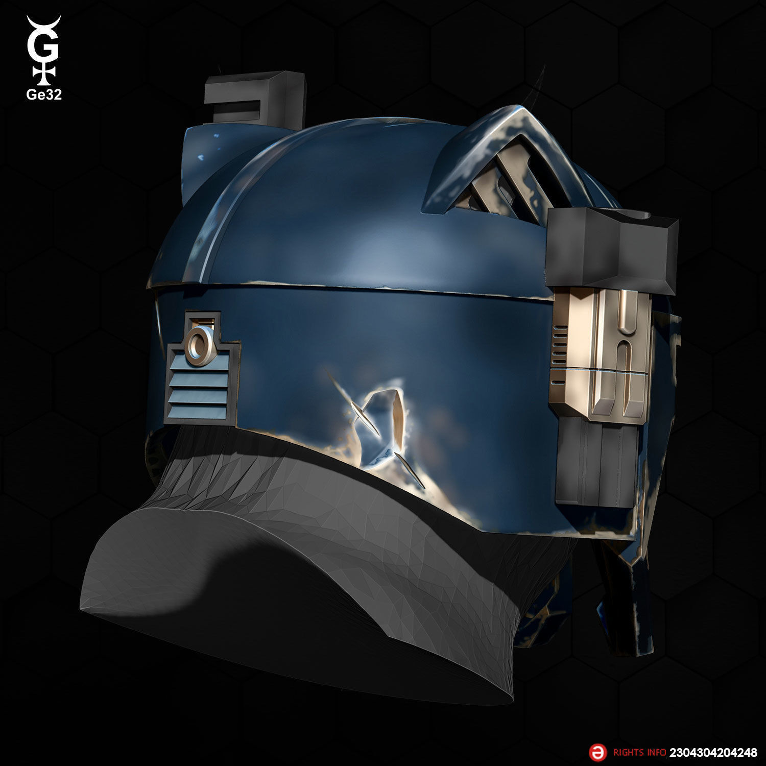 PAZ VIZSLA CAT - HELMET 3D print model_5