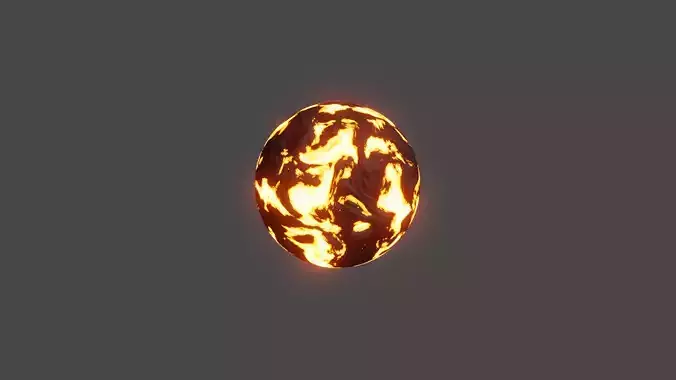 A Magma Texture Texture