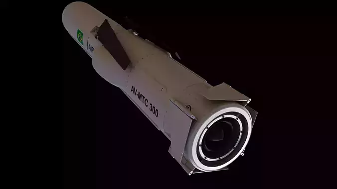 AV-MTC 300 - Cruise missile 3D model