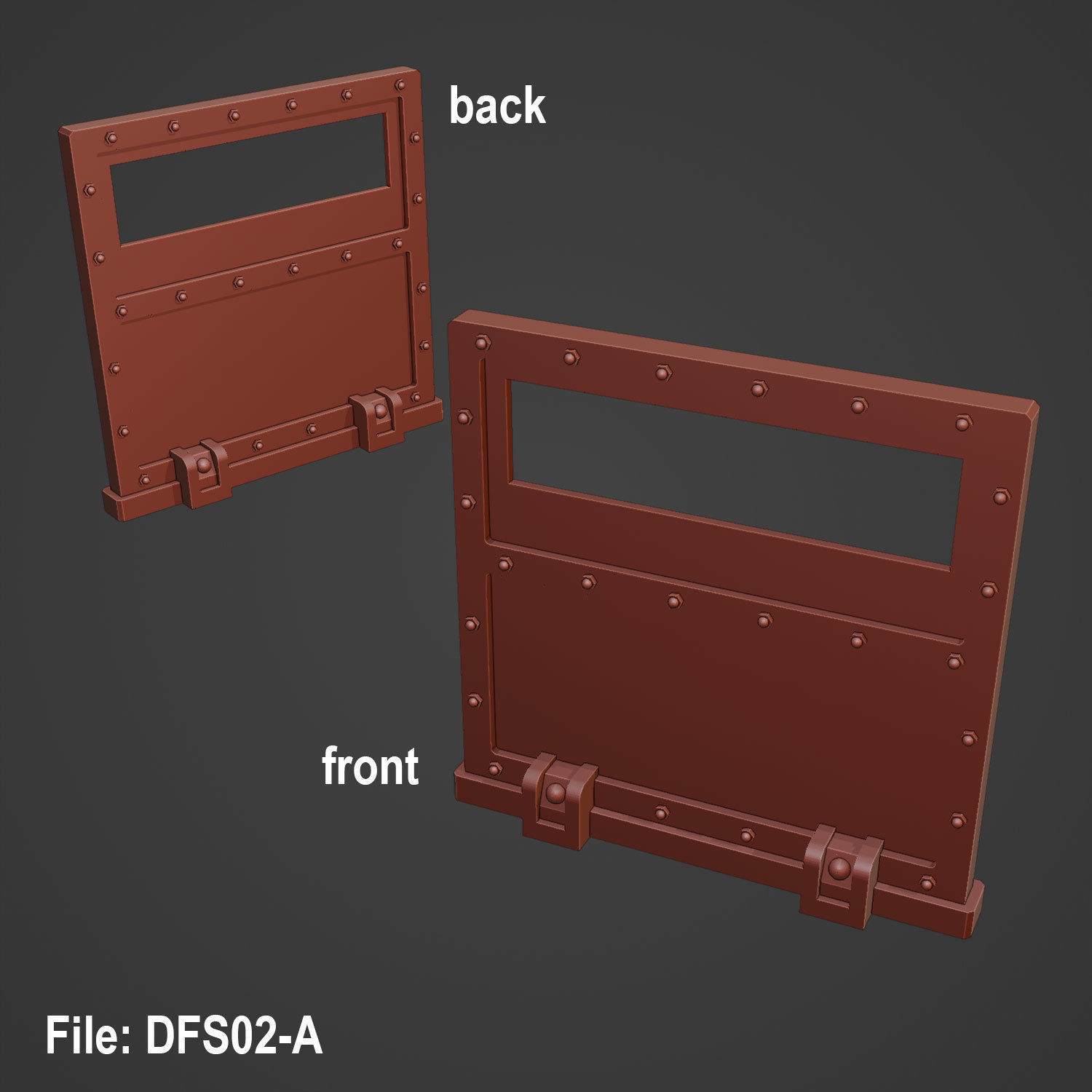 DEFENCE LINE SET - 14 PARTS 3D print model_6