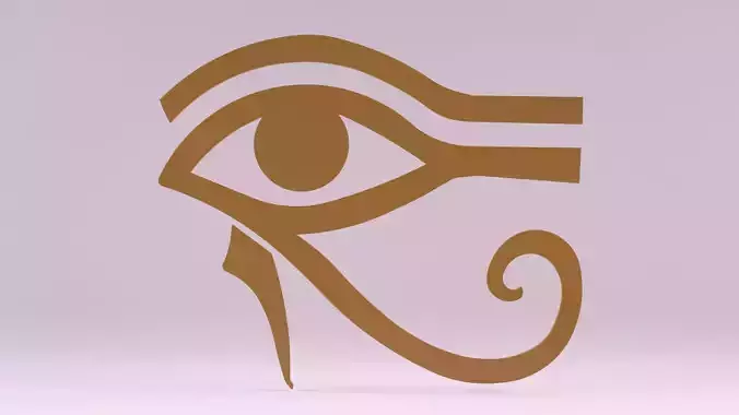Egyptian Symbols - 019 Free low-poly 3D model