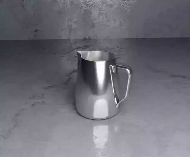 Milk pitcher Milk jug 3D model