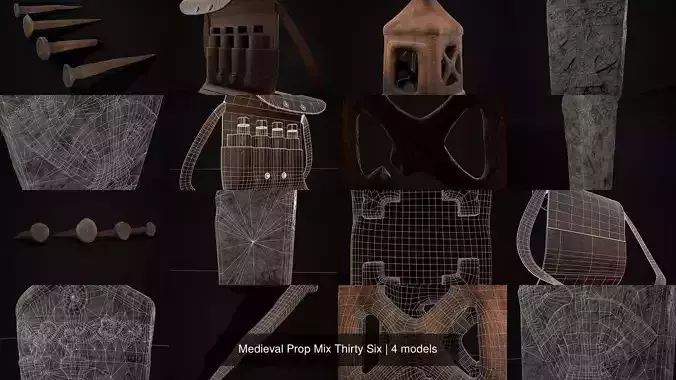 Medieval Prop Mix Thirty Six