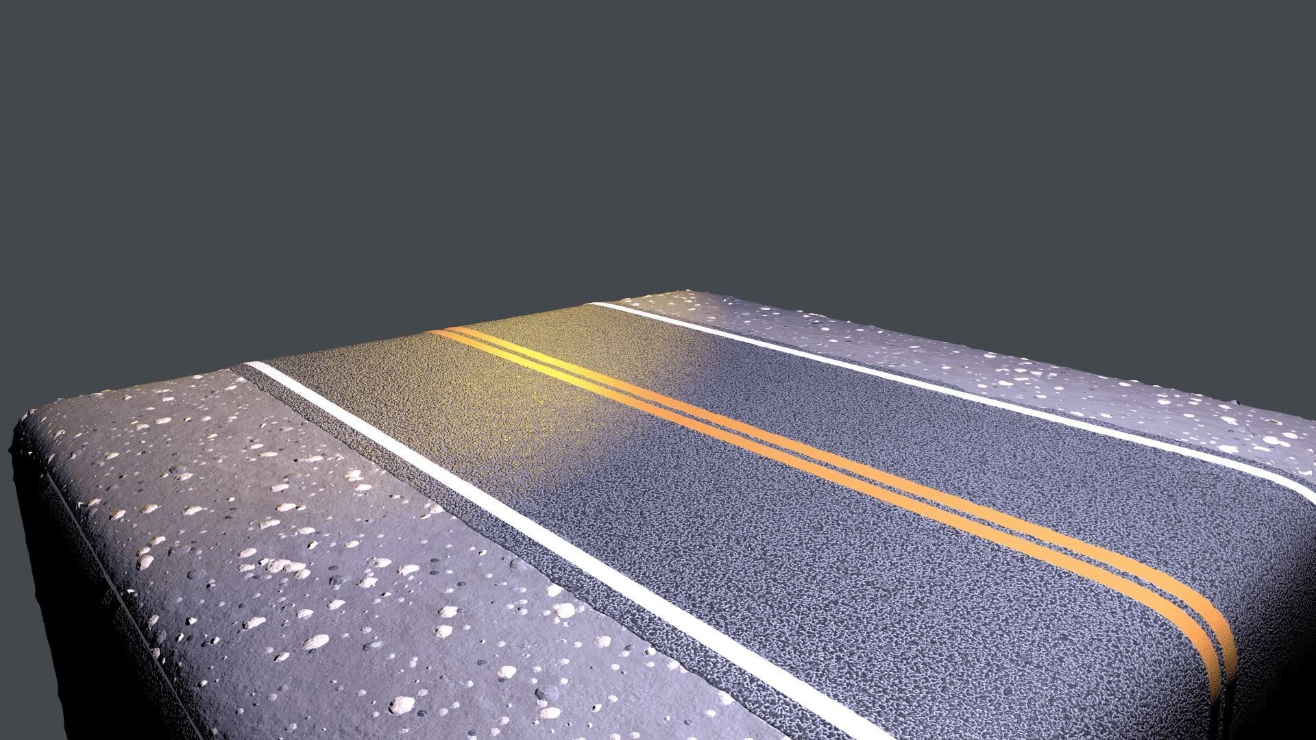 REALISTIC  ROAD PBR TEXTURE - SEAMLESS Texture and sbsar File Texture_26